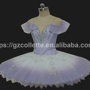 Tutú de Ballet personalizado lavanda <span class=keywords><strong>para</strong></span> niñas adultas, vestido de baile profesional <span class=keywords><strong>para</strong></span> actuaciones clásicas infantiles, ropa de actuación - Product Image 3