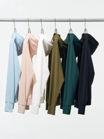 OEM Nouvelle Mode Airism Mesh Protection UV Full-zip Hoodie