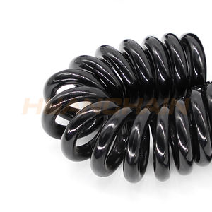 Nouveau connecteur de câble à ressort à <span class=keywords><strong>13</strong></span> <span class=keywords><strong>broches</strong></span> <span class=keywords><strong>adaptateur</strong></span> câble de <span class=keywords><strong>remorque</strong></span> noir avec matériau extérieur en TPU pour remorques - Product Image 2