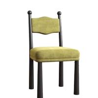Chaise de salle à manger Vanca de style italien, simple, en bois massif, pour salon, chaise à thé, chaise de négociation CJ-220E