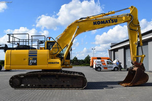 Máquina de construcción japonesa 210LC-7, excavadora sobre orugas 200-8, equipo de trabajo pesado usado - Product Image 6