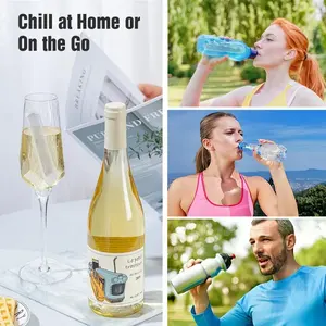 Moules à glaçons longs créatifs en forme de bâtonnets, réutilisables, en plastique, avec couvercle, pour bouteilles d'eau et de sport - Product Image 5