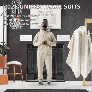 Conjunto Deportivo con Capucha Unisex 2025, Último Modelo, Personalizado, 100% Algodón, Transpirable, para Hombre, Precio Económico - Product Image 3