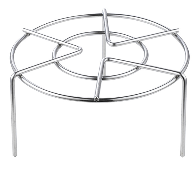 Стойка для пароварки из нержавеющей стали, многофункциональная круглая охлаждающая стойка для приготовления на пару, выпечки, консервирования, готовки, подъема пищи в горшках