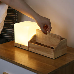 Brave RGB-lámpara de mesa con cubo, luz inteligente <span class=keywords><strong>para</strong></span> habitación de estudio, cama, 16 colores, IP67, gran oferta - Product Image 6