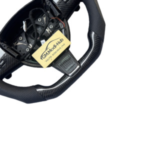 Volante de Coche GM.Modi-Hub de Cuero y Fibra de Carbono de 3 Radios para <span class=keywords><strong>Jaguar</strong></span> 2008-2015 XF / 2007-2009 <span class=keywords><strong>XK</strong></span> XKR - Product Image 5