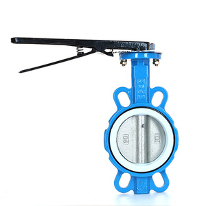 Vanne papillon Tzd Tangzheng en fonte ductile avec revêtement PTFE, type de régulation bidirectionnelle, vanne à disques D71F 10 16Q - Product Image 2