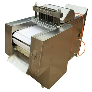 Professional chicken nuggets cutting machine meat cube dicer frozen chicken nugget fish meat dice cut machine