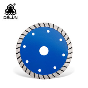 Lame de scie diamantée Turbo 125 mm pour granit, pierre et maçonnerie, coupe rapide, fourniture d'usine OEM - Product Image 1