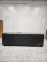 Nouveau design de luxe Meilleur prix Buffet en bois avec dessus en marbre Meuble TV