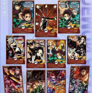 Nouvelles cartes à jouer <span class=keywords><strong>Demon</strong></span> <span class=keywords><strong>Slayer</strong></span> Polaroids, <span class=keywords><strong>anime</strong></span> japonais, collection de bandes de <span class=keywords><strong>film</strong></span> déchirées, cartes de jeu, jouets, cadeaux pour enfants - Product Image 6