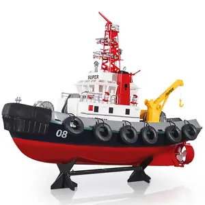 De 3810 a 2,4G 60cm RC fuego Puerto barco remolcador