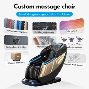 Silla de Ondas Sónicas de Lujo de Nuevo Diseño con Música para Oficina en Casa, Silla Comercial Shiatsu - Product Image 2