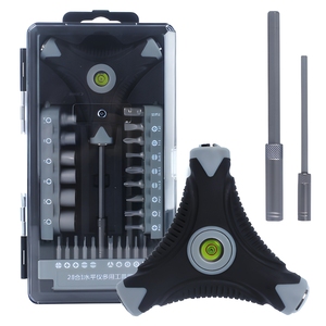 28 In 1 Multi Bit <b>Screwdriver</b> Set With Level Gauge For Diy Repair Tools - Product Image 5