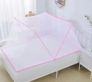 Tienda mosquitera plegable para adultos portátil barata al por mayor para ropa de cama tamaño King - Product Image 4