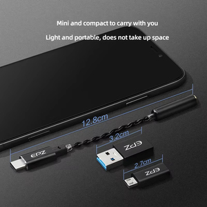 <span class=keywords><strong>Convertidor</strong></span> EPZ TP11 AUX, Decodificador Digital <span class=keywords><strong>de</strong></span> 24 Bits y 196 kHz, DAC USB, Amplificador <span class=keywords><strong>de</strong></span> Auriculares, Adaptador <span class=keywords><strong>de</strong></span> <span class=keywords><strong>Audio</strong></span> Tipo C <span class=keywords><strong>a</strong></span> 3.5 mm - Product Image 4