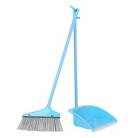 DS1404 Balai de Cuisine et Pelle à Long Manche Pliants Ensemble en Plastique
