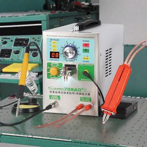 Soudeuse par points de batterie <span class=keywords><strong>SUNKKO</strong></span> <span class=keywords><strong>709AD</strong></span>+ Soudage par induction automatique à impulsions Batterie au lithium Pack de batteries 3.2KW Machine de soudage par points avec stylo 70B - Product Image 2