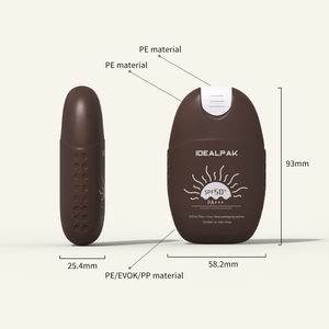 Emballage de bouteille de protection solaire en plastique <span class=keywords><strong>fluide</strong></span> personnalisé écologique avec bouchon à rabat - Product Image 6