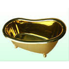 Caja de Almacenamiento para Bañera Moet & Chandon, Organizador de Maquillaje Dorado, Rojo y Oro Rosa, Porta Cosméticos de Escritorio - Product Image 2