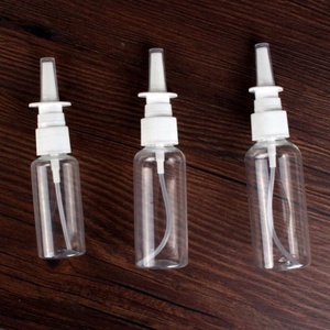 Nasal Throat Sprayer <b>Pump</b> Medical Use 10Ml 15Ml 30Ml 50Ml White Pink <b>Black</b> Blue Amber Green Plastic Nasal Spray Bottle - Product Image 5