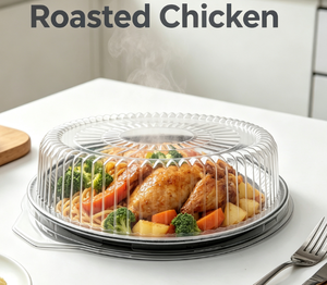 Plateaux de service de Noël de 12 pouces, plateaux en aluminium pour rôtir, plateau alimentaire de 30 <span class=keywords><strong>cm</strong></span> - Product Image 6