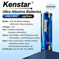 Pila Alcalina AAA de 1.5V, Pila Seca Aaa Am4 LR03 con Certificación CE KC