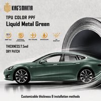 Film de protection de peinture automobile KMD-Z-N11 7,5 mil en TPU hydrophobe à changement de couleur, auto-réparant, anti-rayures, protection UV/IR 1,52x15m