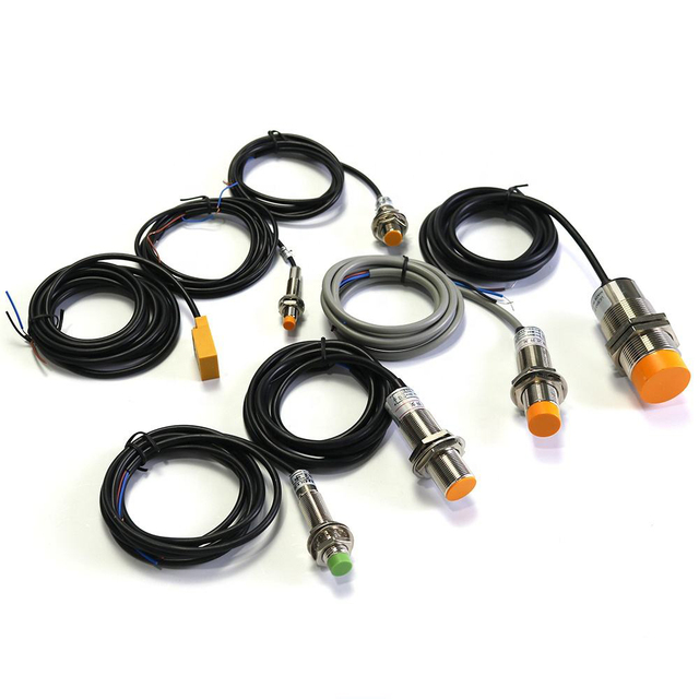 Proximity Sensor Brown Blue Black 12Mm Automatic Ip67 Detection Npn Pnp Inductive Proximity Sensor