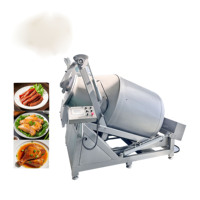 Máquina de amasado al vacío con elevación hidráulica nueva, certificada, con servicio posventa, para carne de res, oveja, pollo y pato, equipo de elaboración de sabores y envasado de productos cárnicos