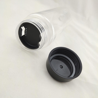 Pichet anti-fuite personnalisé avec logo, en PETG transparent, 350 ml/500 ml, écologique, compatible lave-vaisselle, avec filtre, pour thé et café