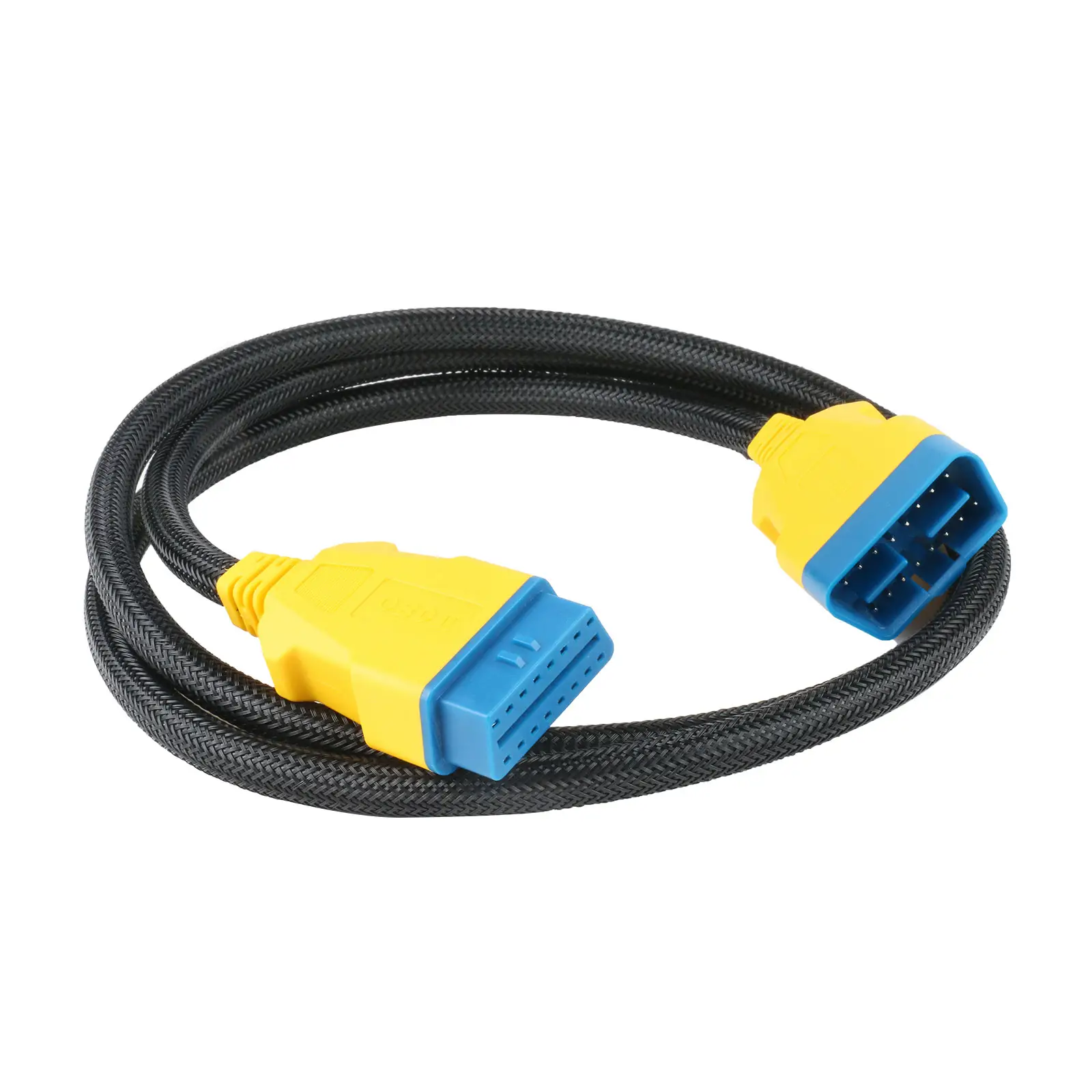 AUTOOL 2023 16pin 1.5m OBD2 impermeabile EF e Non tossico estendere l'adattatore connettore ObdII Nylon rafforza il cavo di prolunga flessibile