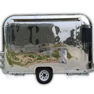 Remolque Vintage para Bar de Jugos, Camión de Comida Usado, Remolque Móvil de Comida con Cocina Completa, Servicio de Catering Comercial, Restaurante con Ruedas, Comida para Llevar - Product Image 2