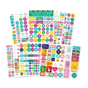 Fabrikanten Aanpassen Creatieve Planner Stickers Leven Kalender Notepad Plan Decoratieve Stickers