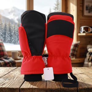 Guantes Térmicos Impermeables Antideslizantes Unisex para Snowboard y Esquí, con Pantalla Táctil, Cálidos, Personalizados, de Invierno, con Aislamiento Oxford - Product Image 3