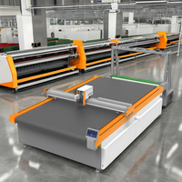 Máquina de Corte Automática con Cuchilla Oscilante Personalizada para Cortar Tela de Sofá, Alfombra, Tapete de Auto, Colchón
