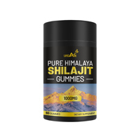 Gummies de Shilajit de l'Himalaya 100% Naturelles avec Ashwagandha – Complément Alimentaire Herbal Pur en Vitamines pour un regain d'énergie