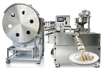 Machine à faire des curry puffs à grande vitesse CECLE, machine à plier les samosas entièrement automatique, usage commercial, 1200 pièces/h, transformation alimentaire