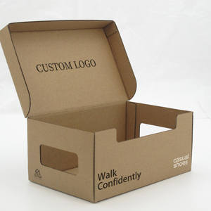 กล่องใส่รองเท้าทำจากกระดาษลูกฟูกพิมพ์ลายตามสั่งกล่องสำหรับใส่รองเท้าผ้าใบและรองเท้า - Product Image 6