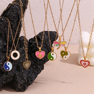 Set di gioielli in acciaio inossidabile placcato oro 18k - Product Image 5