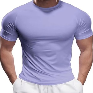 Camisetas Personalizadas de Punto, Logotipo Personalizado, Alta Calidad, Transpirables, de Secado Rápido, Anti-Pilling, Camisetas para Hombre en Venta en Línea a Bajo Precio - Product Image 1