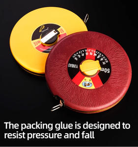 Alta precisione acciaio retrattile ABS righello misura nastro strumenti ingegneri falegnami dimensione fibra lavorazione del legno misura metrica - Product Image 2