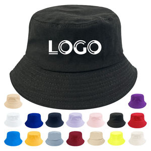 Chapeaux Bob en Coton Laminé Brodés Personnalisés avec Logo – Haute Qualité pour Fêtes et Activités de Plein Air, Unisexe, Quatre Saisons - Product Image 1