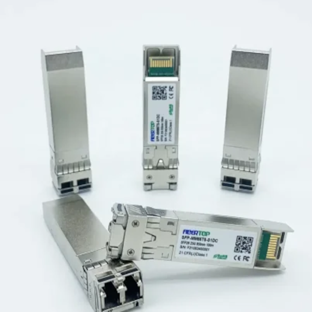 SFP+ SFP28 QSFP+ QSFP28 10G 25G 40G 100G Fibre Optic Transceiver SFP Module for Sfp Switch