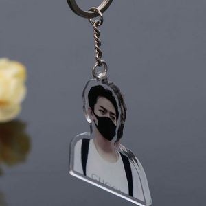 ตัวอย่างฟรี ไม่มีขั้นต่ำในการสั่งซื้อ พวงกุญแจอะคริลิคแบบกำหนดเอง คาราไบเนอร์โลหะผสมสังกะสี พิมพ์ลายด้วยความร้อน ดีไซน์พกพาสะดวก ของพรีเมี่ยมสร้างสรรค์สำหรับโปรโมชั่น - Product Image 4