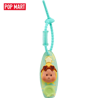 Meilleures ventes POP MART POP BEAN Série Vacances à l'Île Porte-clés en peluche Boîte mystère à thème plage estivale complète Boîte mystère de collection