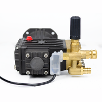 Pompe à piston haute pression Total Stop 150 bars avec interrupteur marche/arrêt, débit de 15 L/min, 380 V pour nettoyeur haute pression et traitement des eaux usées
