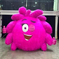 Ballon gonflable géant en peluche de 8,6 m / 28,22 pi, mascotte gonflable, design personnalisé, publicité gonflable commerciale, dessin animé gonflable