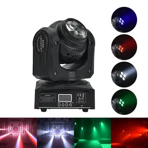 Professional 60W 100W LED Double Face Mini Moving Beam Lighting Double Sided Spot Moving Head Stage Light For DJ Club Light