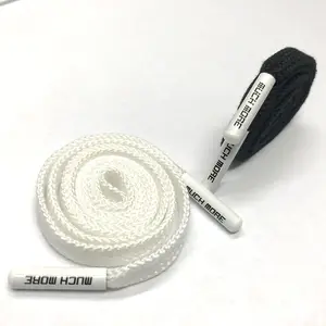 Cordon de serrage en coton tressé personnalisé pour chaîne à capuche